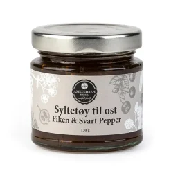 Amundsen Syltetøy Fiken & Svart Pepper
