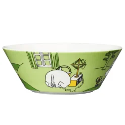 Arabia Mummi Bolle 15cm Mummitrollet Grønn