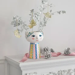 Bjørn Wiinblad Eva Vase 23cm Rosa