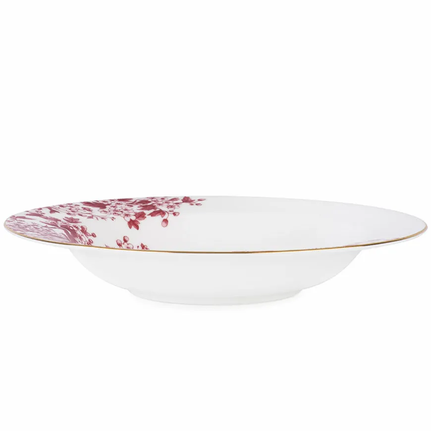 ByTimo Dyp Tallerken 23cm Burgunder