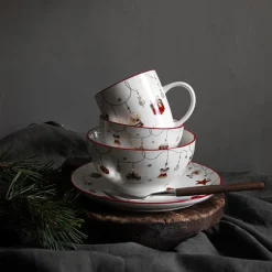 Christiania 1739 Juletid Asjett 21cm