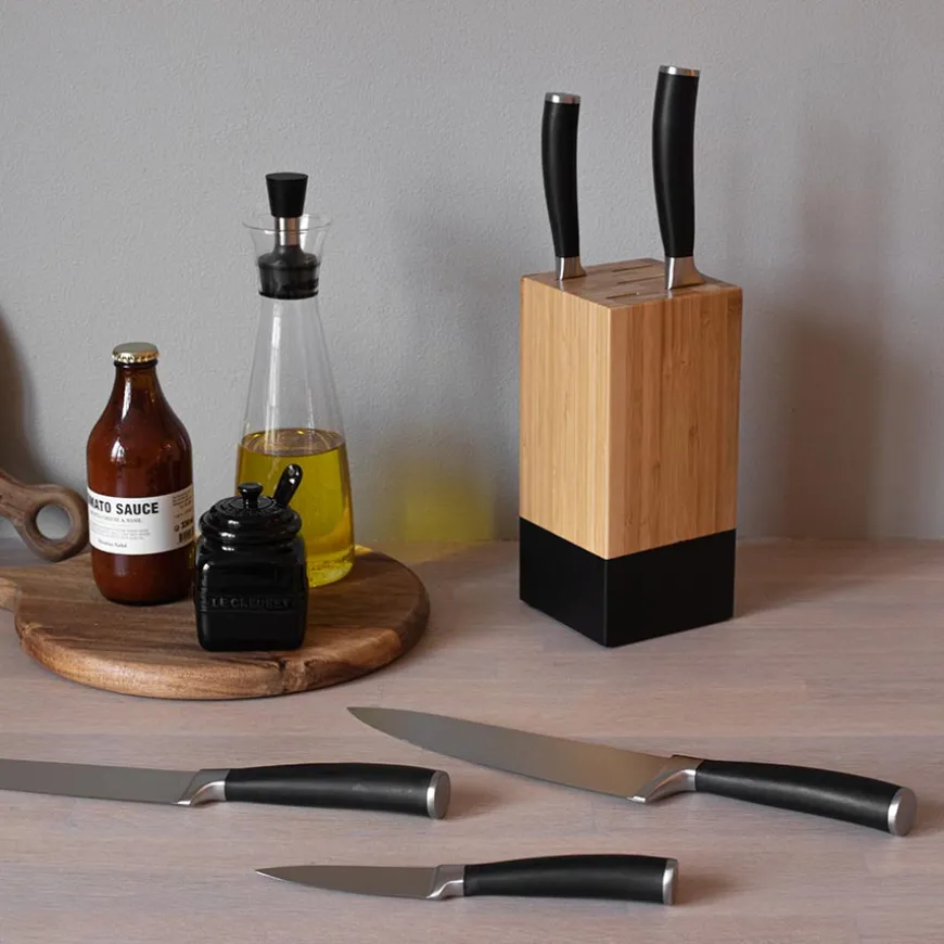Christiania 1739 Nayoro Knivblokk Med 5 Kniver