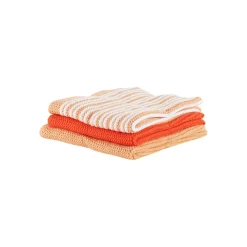 Christiania Glasmagasin Collection Klut 25cm Oransje Mix 3pk