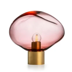 Crystal Stone Bordlampe Morgenrød