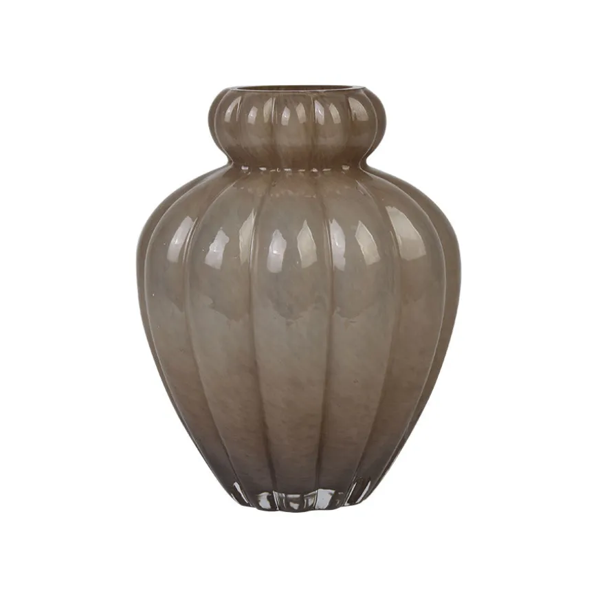 Dynamic Vase Sand Opal 21cm