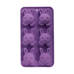 Easter Collection Bakeform Hare Silikon 26x14cm Lilla