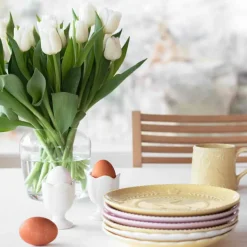 Easter Collection Eggeglass 7cm 4pk Hvit