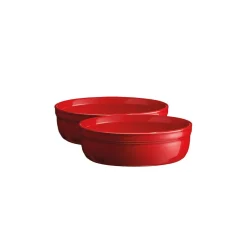 Emile Henry Creme Brulee Form 2pk 13cm Rød