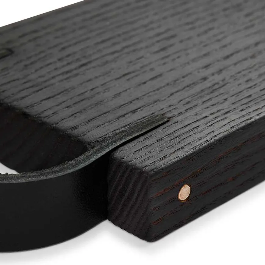 Fusion Skjærebrett 12 x 40cm Sort Eik
