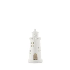 Fyrtårn Lykt 25 cm – Porsgrund Porselen | Maritim stemning med LED