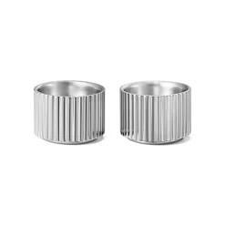 Georg Jensen Bernadotte Eggeglass Sett 2stk