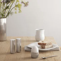 Georg Jensen Bernadotte Vase Stor 25,6cm Rustfritt Stål