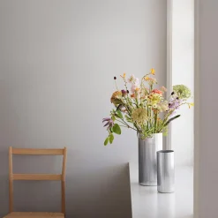 Georg Jensen Bernadotte Vase Medium 19cm Rustfritt Stål