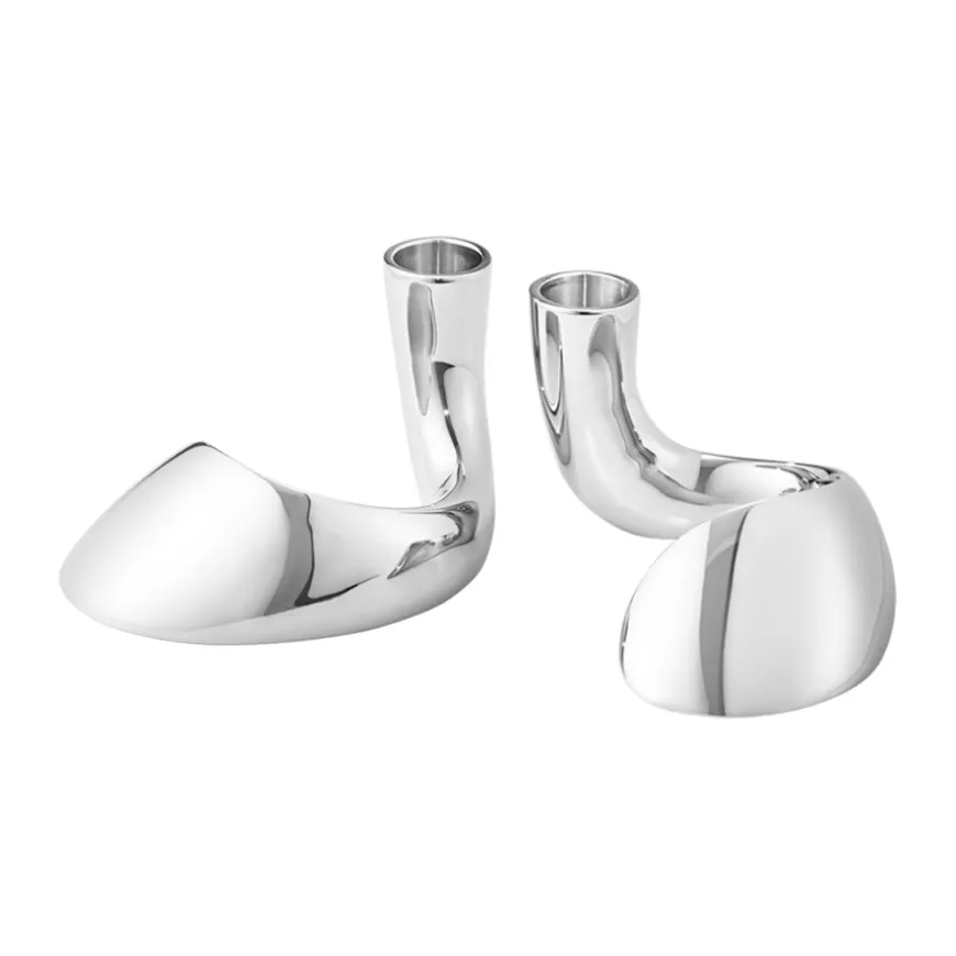 Georg Jensen Bloom Lysestaker 2 stk