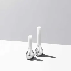 Georg Jensen Cafu Lysestake 55x76 Stål 2stk