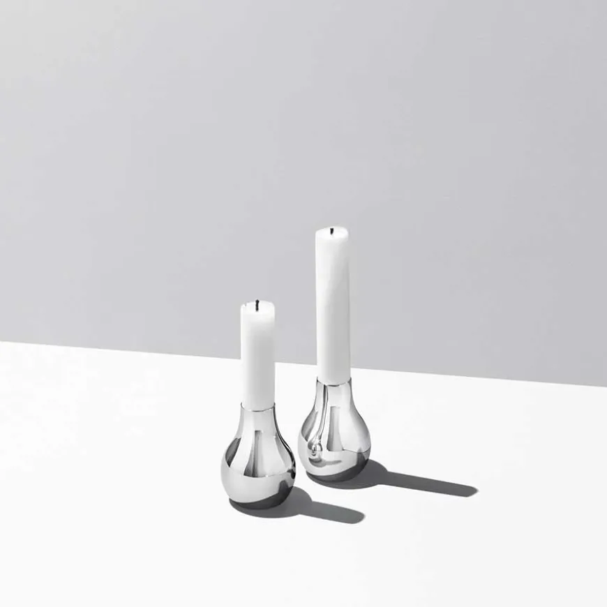 Georg Jensen Cafu Lysestake 55x76 Stål 2stk