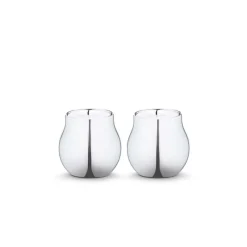 Georg Jensen Cafu Telys Holder 2 stk Rustfritt Stål