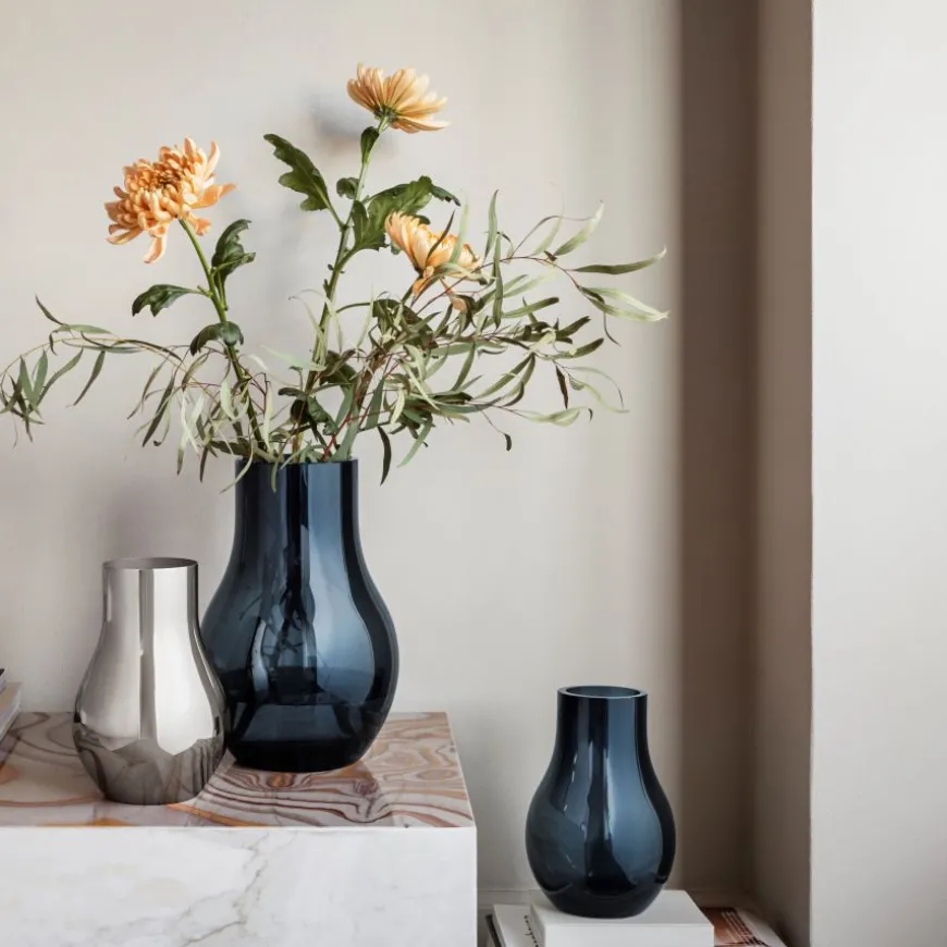 Georg Jensen Cafu Vase 148x216mm Stål