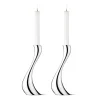 Georg Jensen Cobra Lysestake 24cm 2pk