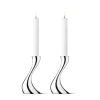 Georg Jensen Home Cobra Lysestaker 2pk