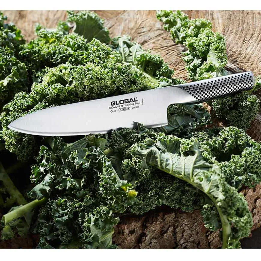 Global Knivsett G-2 Kokkekniv Og H-220GB Knivsliper