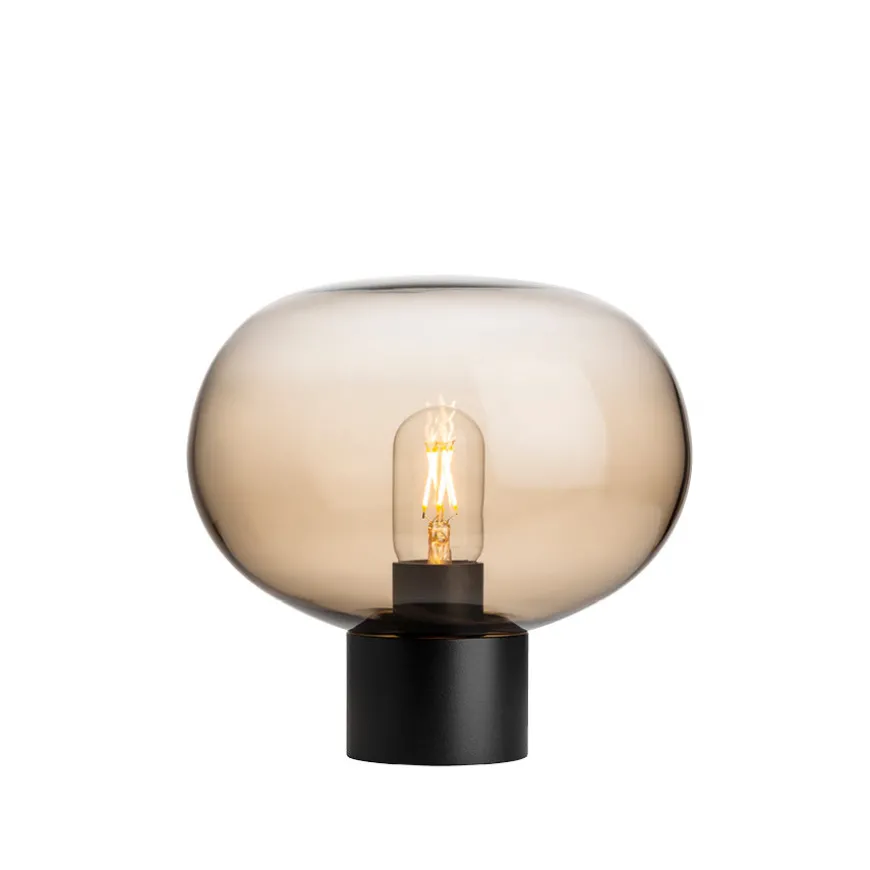 Hadeland Glassverk Arkiv Bordlampe 4169 Kakao Liten