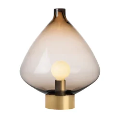 Hadeland Glassverk Arkiv Bordlampe 4218 Kakao