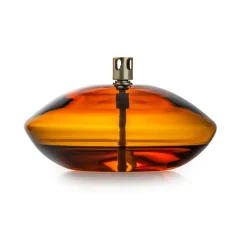 Hadeland Glassverk Aurora Oljelampe Amber