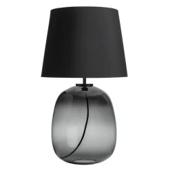 Hadeland Glassverk Austra Bordlampe Røkgrå