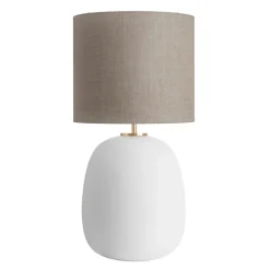 Hadeland Glassverk Austra Bordlampe Matt Hvit