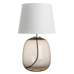 Hadeland Glassverk Austra Bordlampe Kakao
