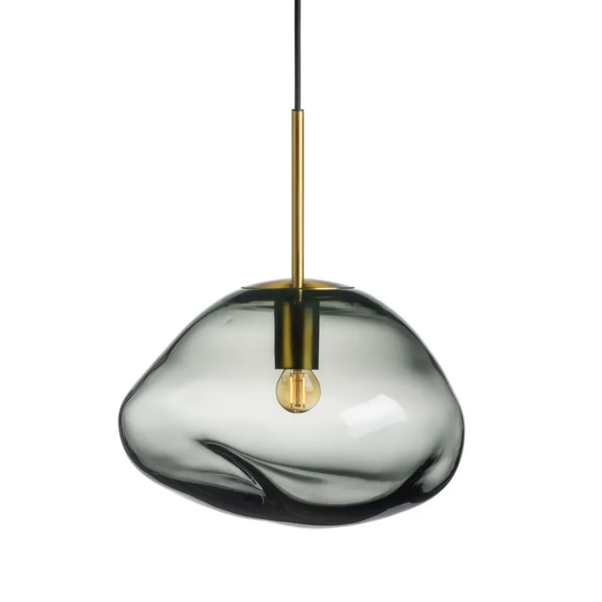 Hadeland Glassverk Crystal Stone Pendellampe