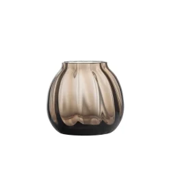 Hadeland Glassverk Ella Lyslykt 90mm Kakao