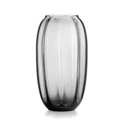 Hadeland Glassverk Ella Vase 29cm Røkgrå