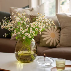 Hadeland Glassverk Ella Vase 22cm Oliven