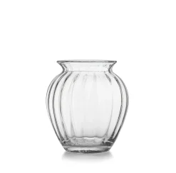 Hadeland Glassverk Emily Vase 23cm Klar Optikk
