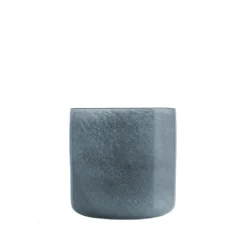 Hadeland Glassverk Ingrid Vase 185mm Mørk Grå