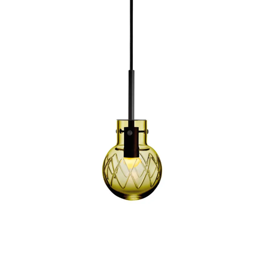 Hadeland Glassverk Krystallkule Taklampe