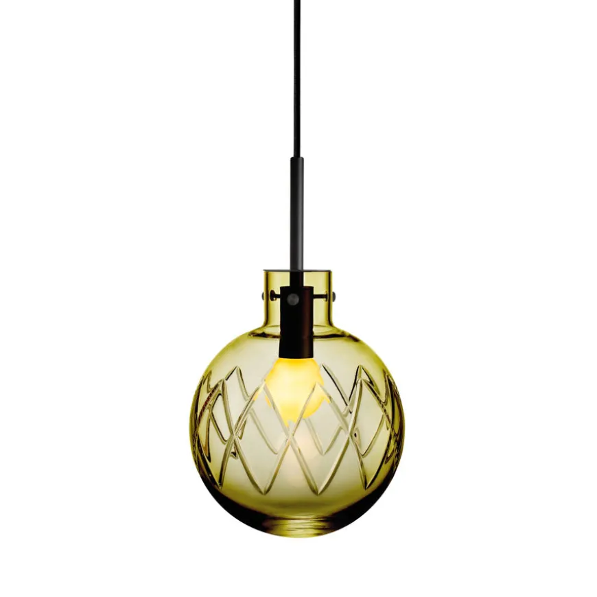 Hadeland Glassverk Krystallkule Taklampe