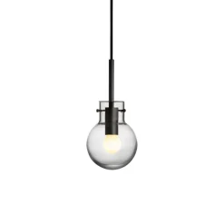 Hadeland Glassverk Krystallkule Taklampe