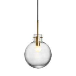 Hadeland Glassverk Krystallkule Taklampe