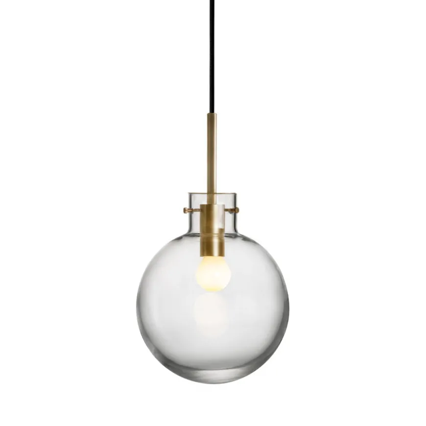 Hadeland Glassverk Krystallkule Taklampe
