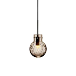 Hadeland Glassverk Krystallkule Taklampe