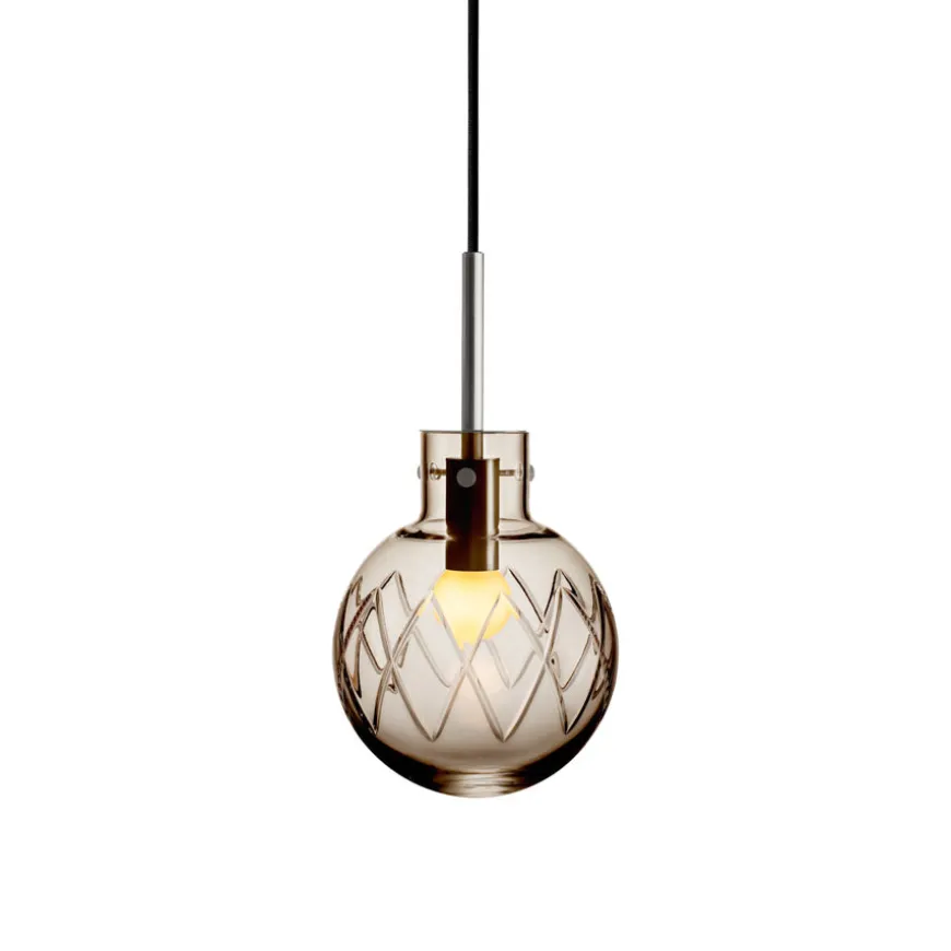 Hadeland Glassverk Krystallkule Taklampe