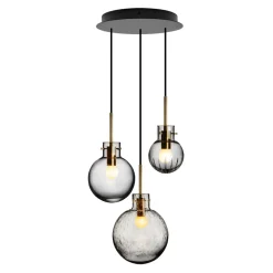 Hadeland Glassverk Krystallkule Taklampe
