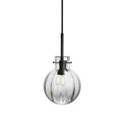 Hadeland Glassverk Krystallkule Lampe