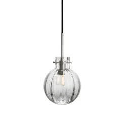 Hadeland Glassverk Krystallkule Lampe