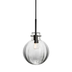 Hadeland Glassverk Krystallkule Lampe