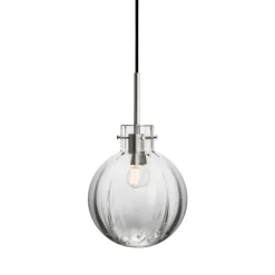 Hadeland Glassverk Krystallkule Lampe