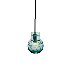 Hadeland Glassverk Krystallkule Lampe
